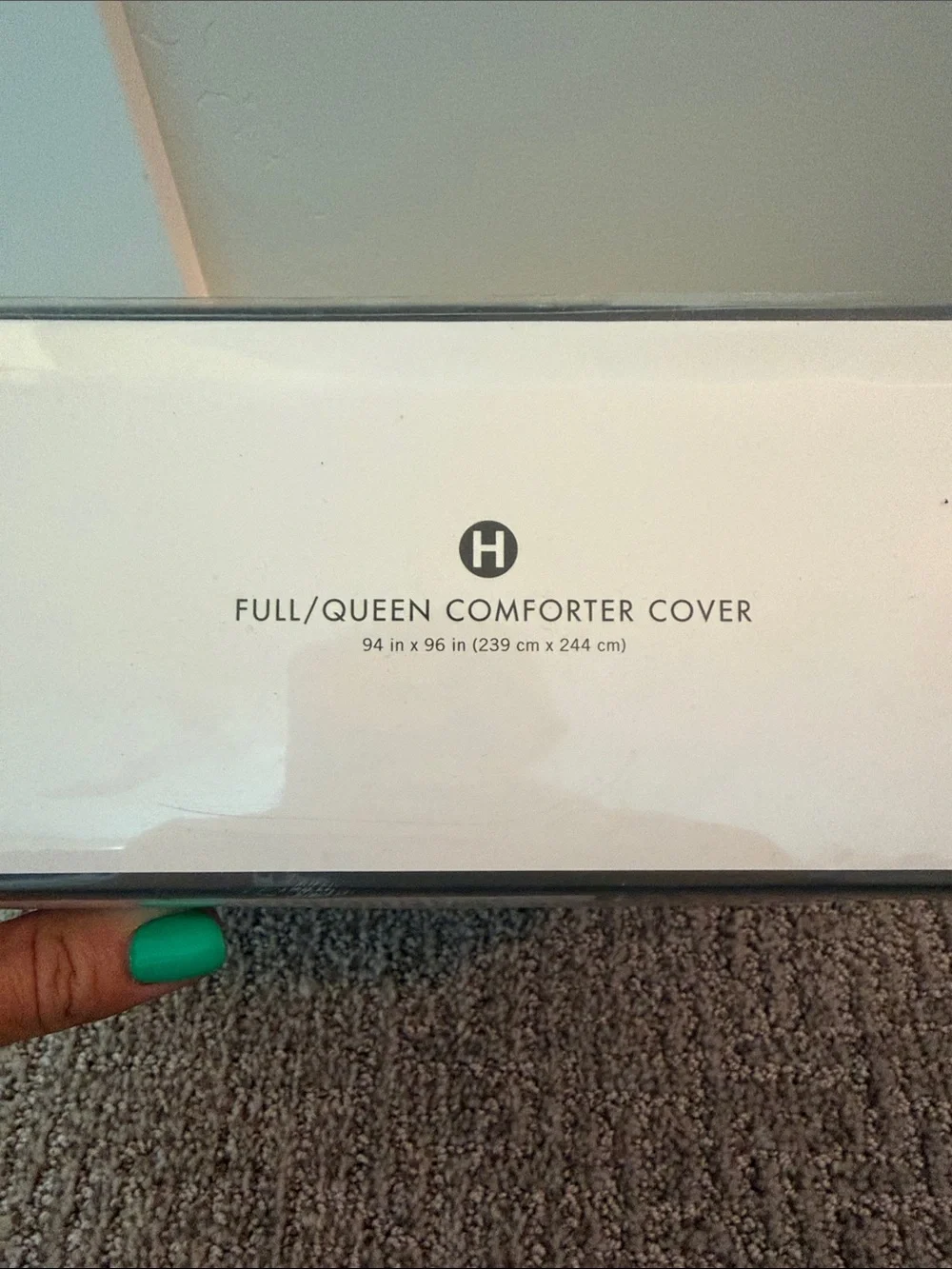 Hotel Collection Linen Comforter Cover